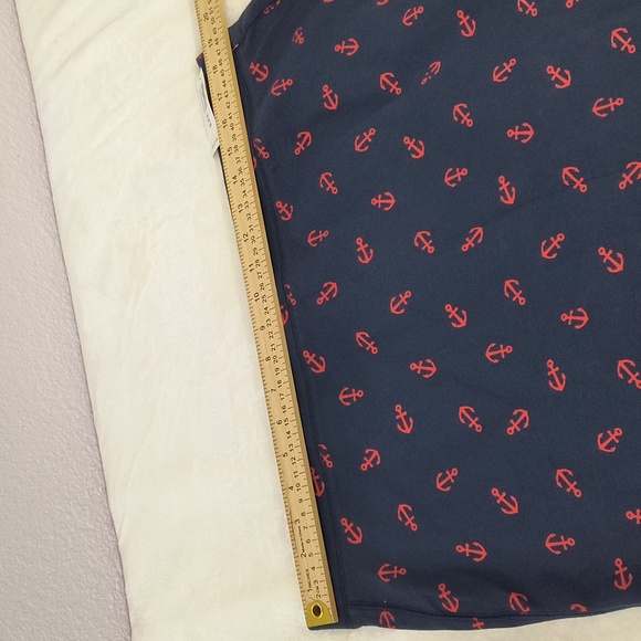 NEW  Old Navy Anchor Print Knit Stretch Pull On Pencil Skirt - Picture 4 of 8